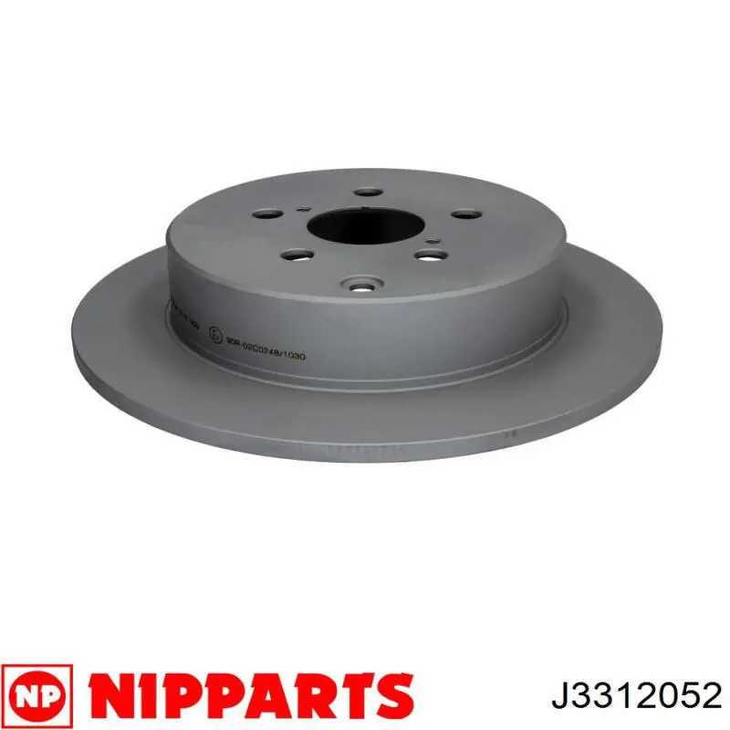 Купить J3312052 Nipparts Диск тормозной задний