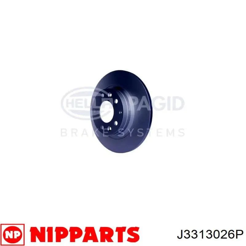 Задний дисковый тормоз Nipparts J3313026P