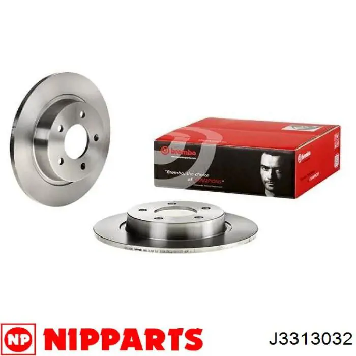 Задний дисковый тормоз Nipparts J3313032