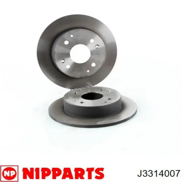 Купить J3314007 Nipparts Диск тормозной задний