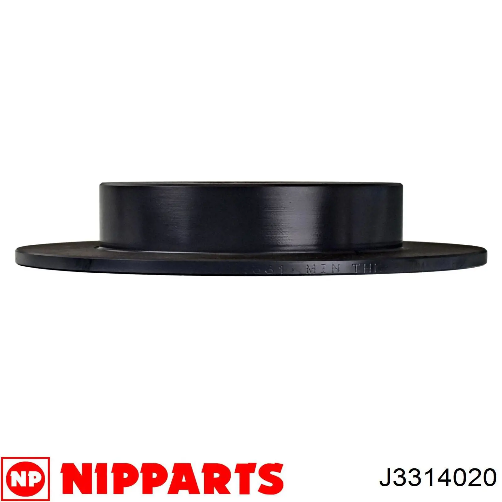 Купить J3314020 Nipparts Диск тормозной задний