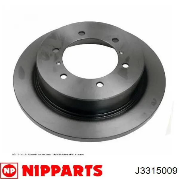 Задний дисковый тормоз Nipparts J3315009