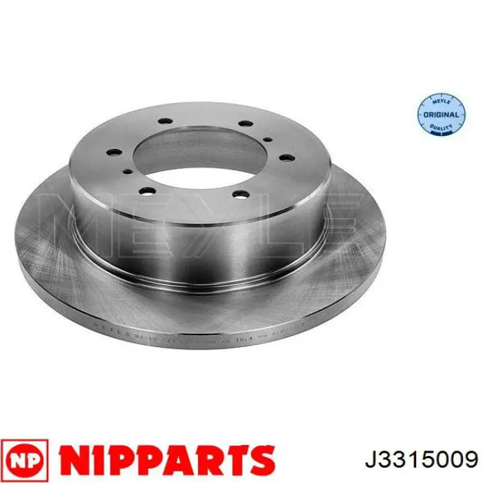 Задний тормозной диск Nipparts J3315009 цена, от 36.18 USD