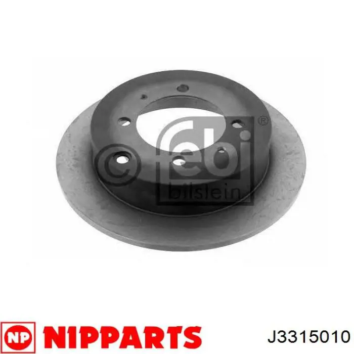 Задний дисковый тормоз Nipparts J3315010