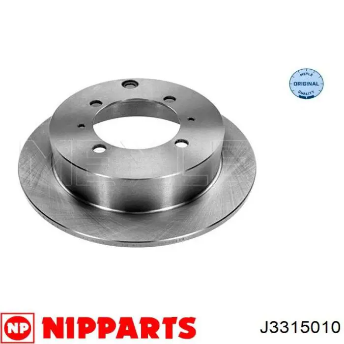 Купить J3315010 Nipparts Диск тормозной задний