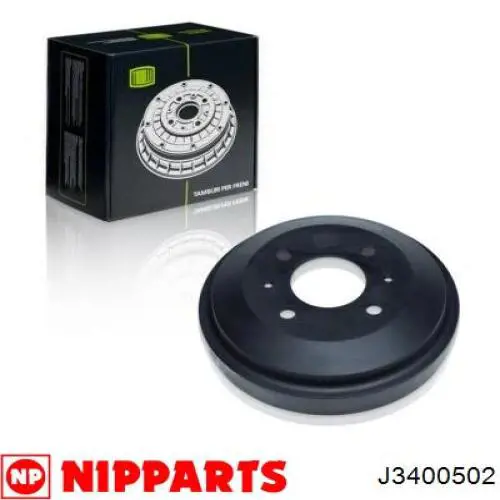 Барабан тормозной задний Nipparts J3400502 цена, от 21.33 USD