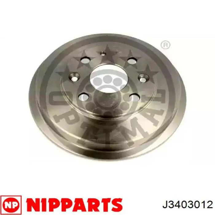 J3403012 Nipparts Тормозной барабан