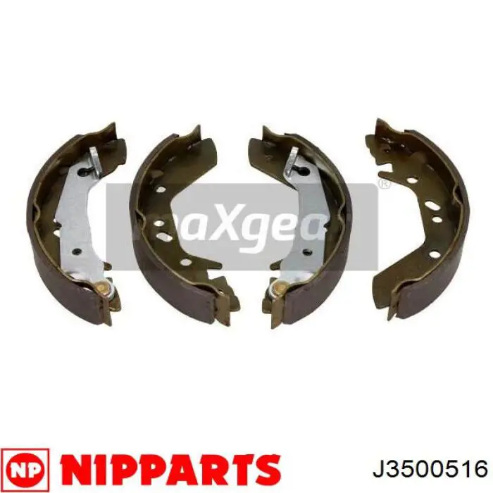 Тормоза рабочие задние ножные и тормозные барабаны Nipparts J3500516 цена, от 12.67 USD