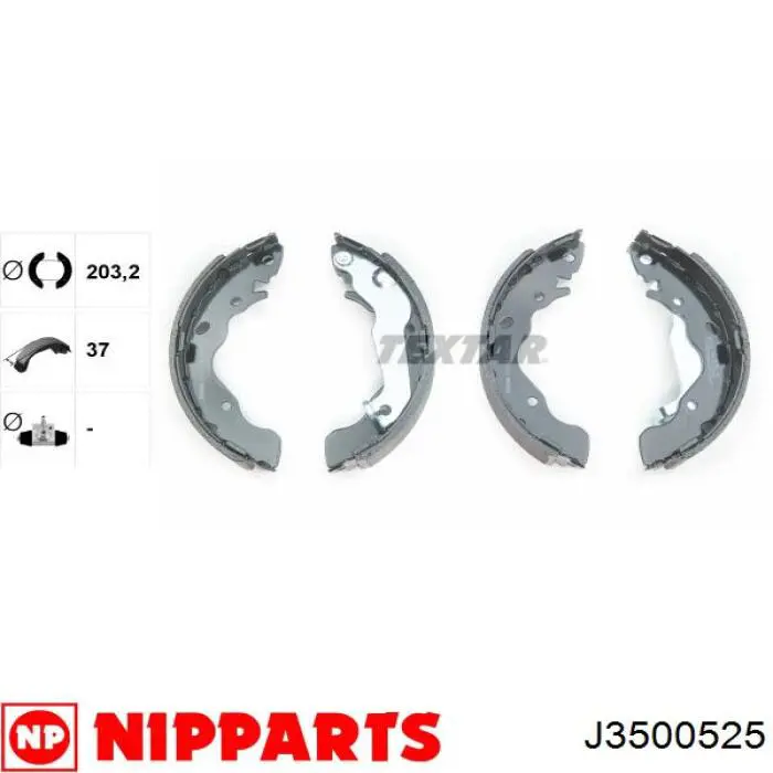 Барабанные колодки Protechnic PRS0202