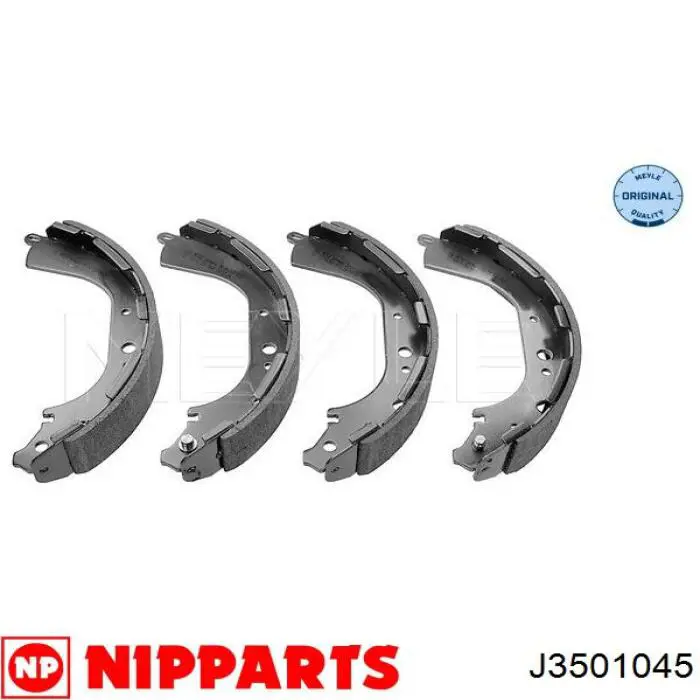 D40600W71A Nissan/Infiniti Барабанные тормозные колодки