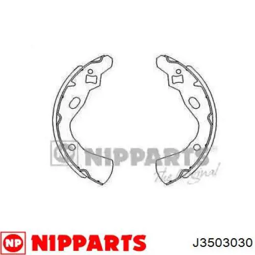 BC05680 Starline Барабанные тормозные колодки