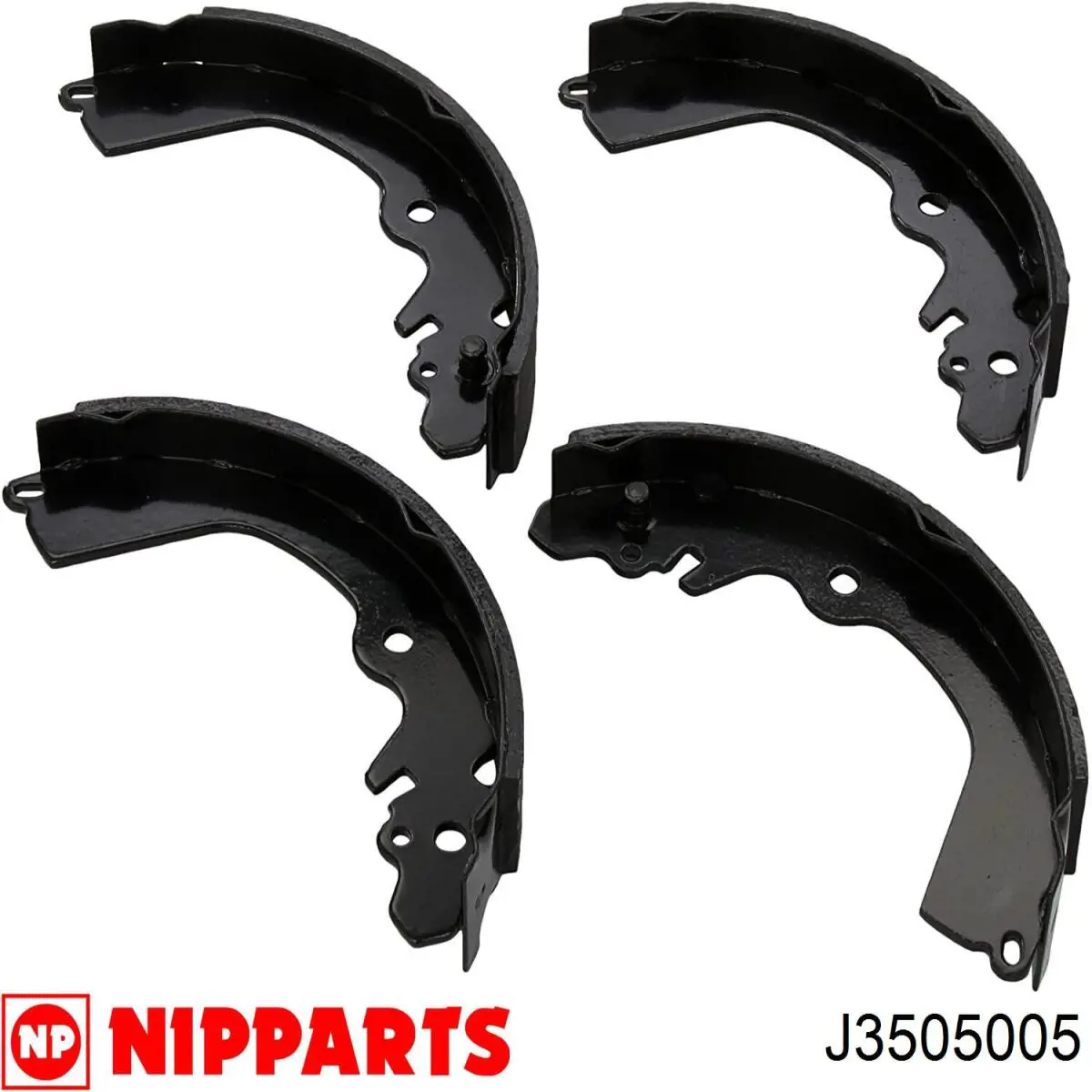 Колодки гальмові задні, барабанні J3505005 Nipparts