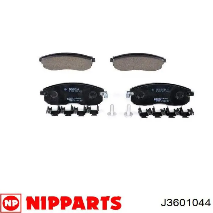 Купить J3601044 Nipparts Колодки тормозные