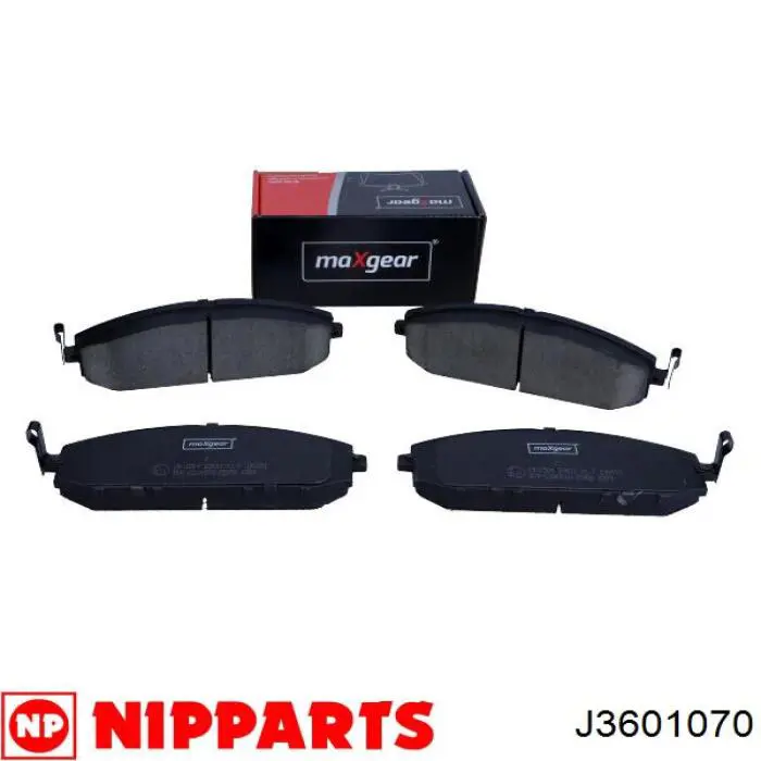 Колодки Nipparts J3601070 цена, от 41.35 USD
