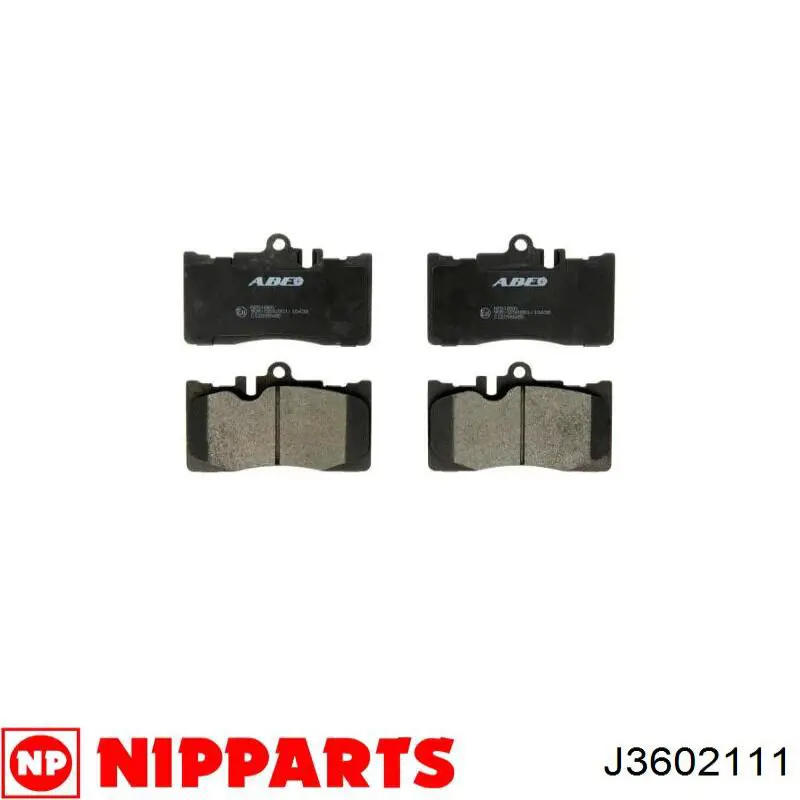 Передние тормозные колодки 044650W030 Toyota