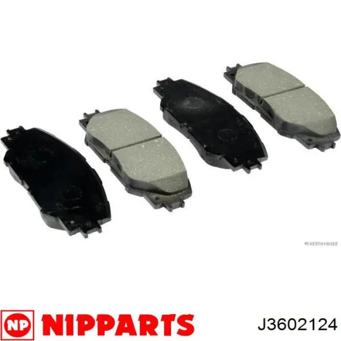 Колодки Nipparts J3602124 цена, от 26.06 USD