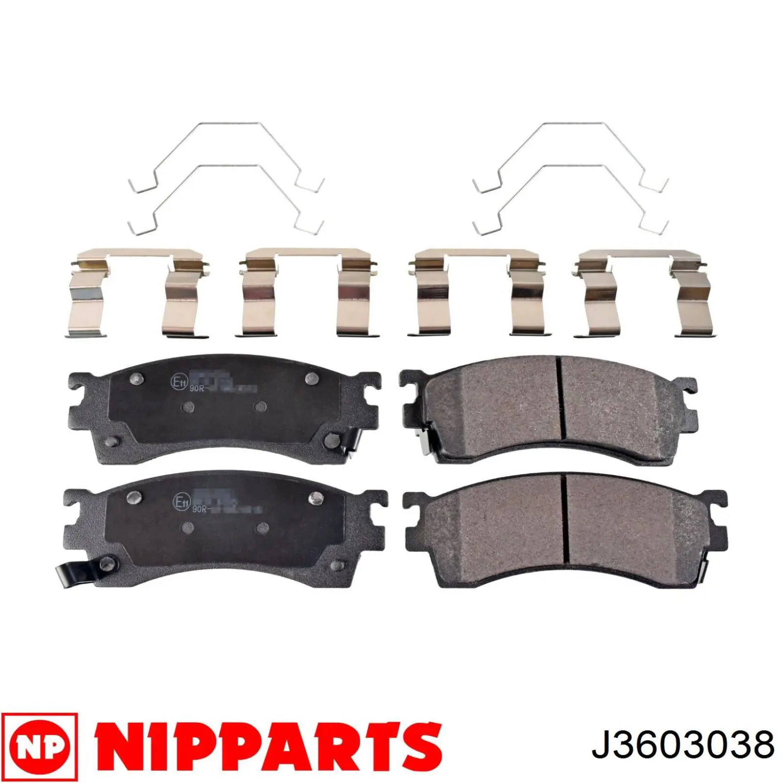 Колодки Nipparts J3603038 цена, от 20.25 USD