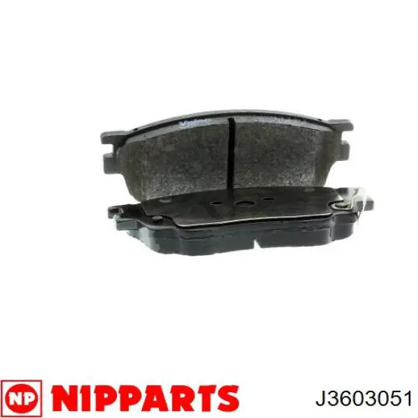 Купить J3603051 Nipparts Колодки тормозные