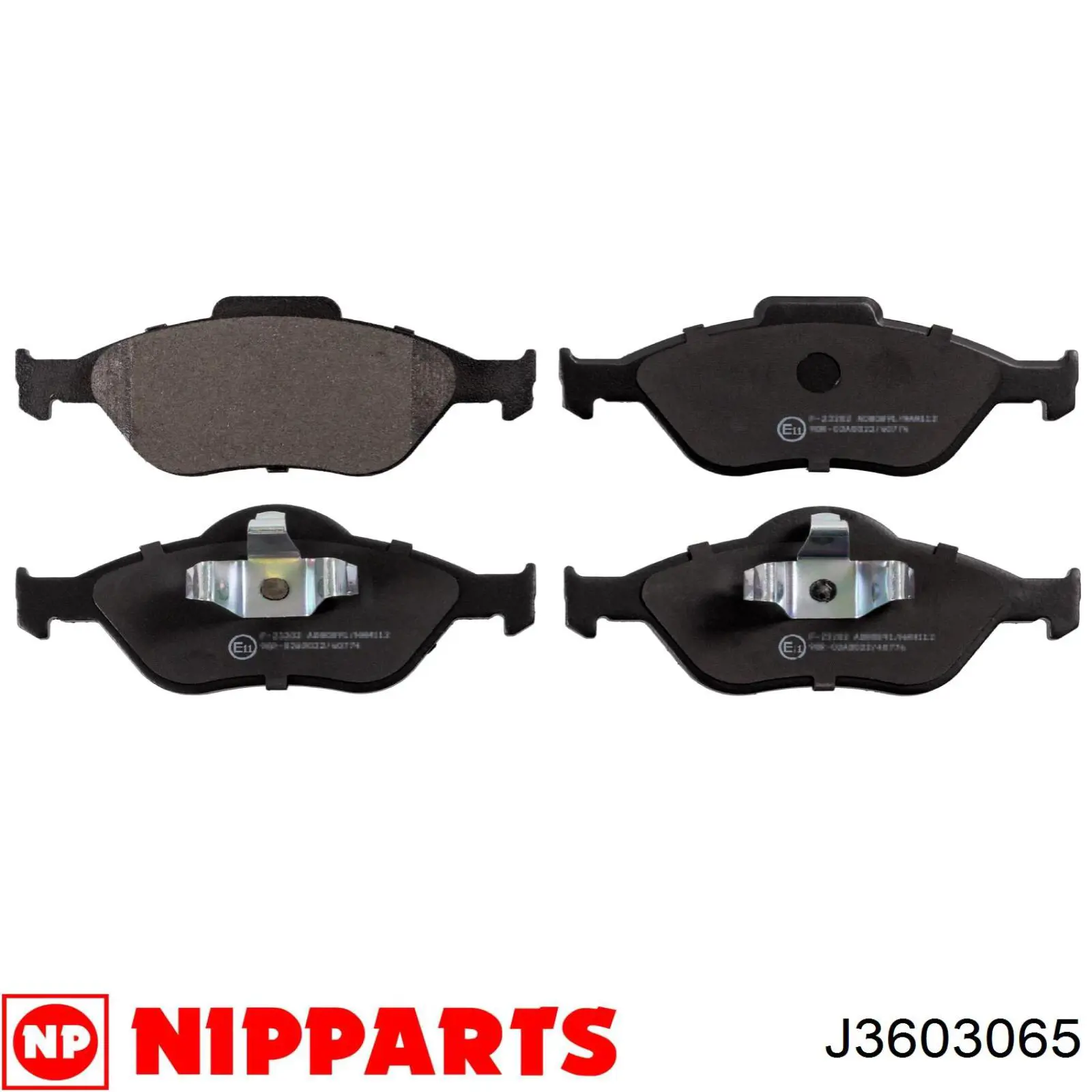 Колодки Nipparts J3603065 цена, от 33.36 USD