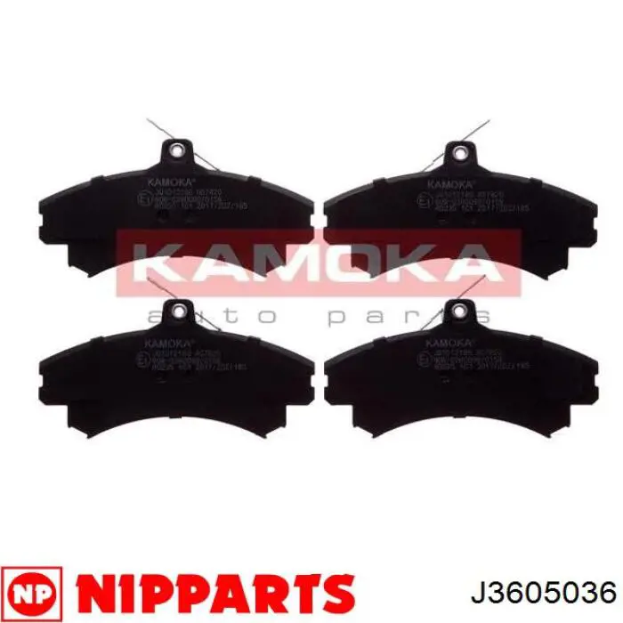 Колодки Nipparts J3605036 цена, от 19.69 USD