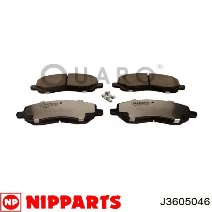 Купить J3605046 Nipparts Колодки тормозные