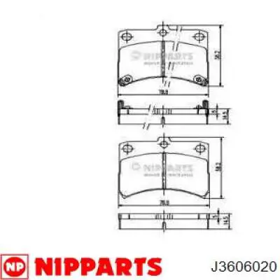 Купить ADD64223 Blue Print Колодки тормозные