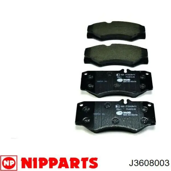 Купить 1623057880 Eurorepar Колодки тормозные