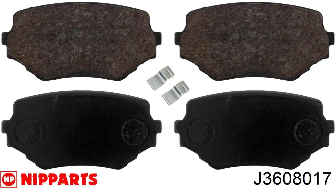 Колодки Nipparts J3608017 цена, от 19.90 USD