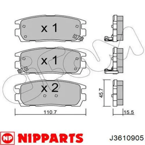 J3610905 Nipparts