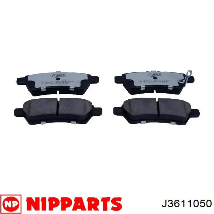 Задние тормозные колодки 44060EA000 Nissan/Infiniti