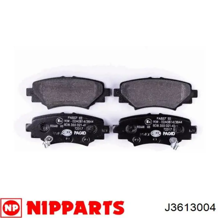 Задние дисковые колодки Power Stop 161729