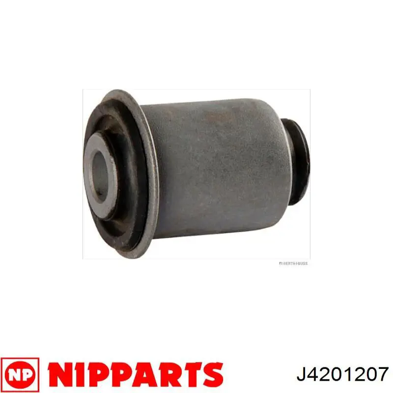 Купить NIBS048 Kautek Сайлентблок нижний передней подвески