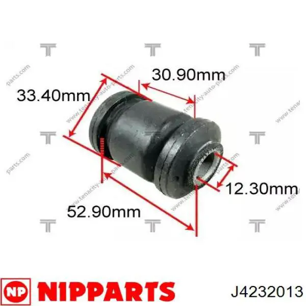 Сайлентблок передней подвески Nipparts J4232013 цена, от 5.08 USD