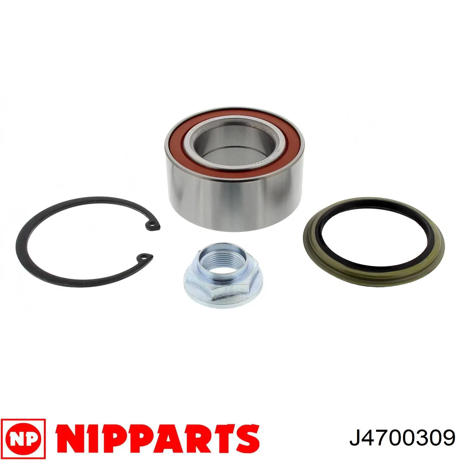 Ступичный подшипник передний Nipparts J4700309