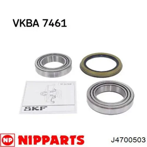 Купить J4700503 Nipparts Подшипник передней ступицы