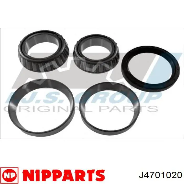 Комплект подшипника ступицы колеса Nipparts J4701020 цена, от 16.95 USD