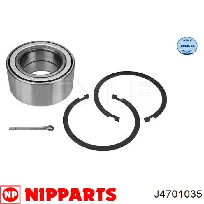 J4701035 Nipparts Подшипник ступицы передней