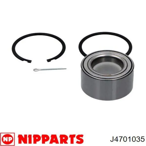 Комплект подшипника ступицы колеса Nipparts J4701035 цена, от 21.80 USD