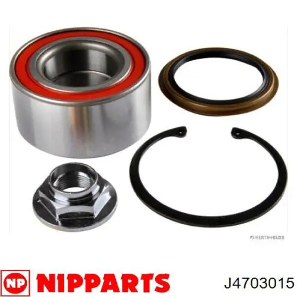 Комплект подшипника ступицы колеса Nipparts J4703015 цена, от 20.71 USD