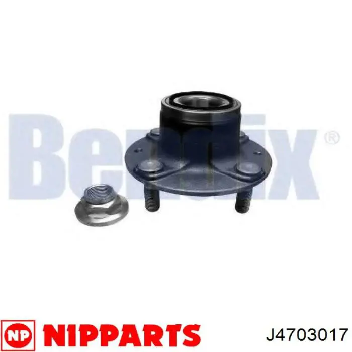 Ступицы задних колес Nipparts J4703017 цена, от 47.33 USD