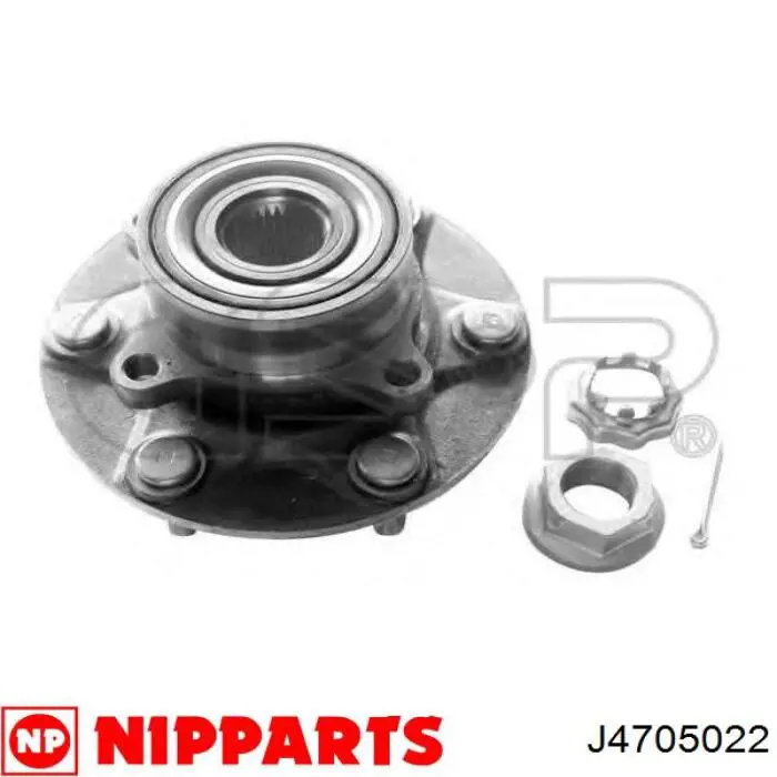 Передняя ступица J4705022 Nipparts