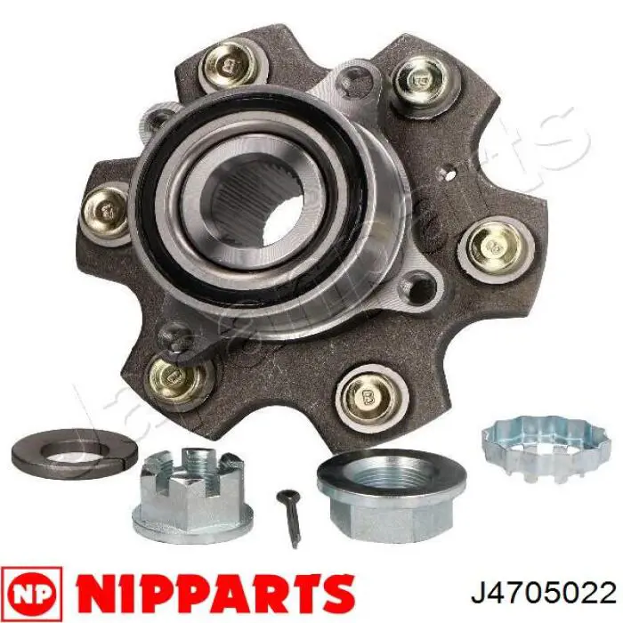 Ступицы передних колес Nipparts J4705022 цена, от 55.01 USD