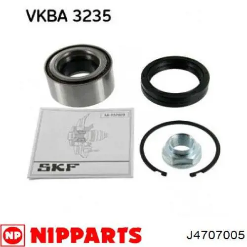 Ступичный подшипник передний Nipparts J4707005