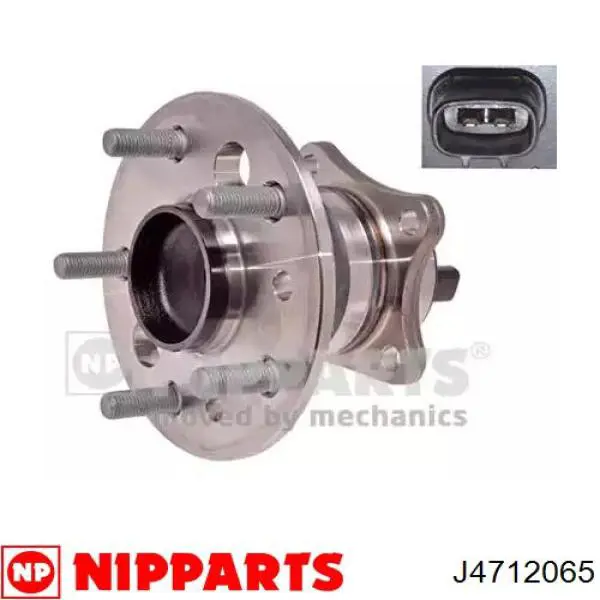 Ступица задняя левая J4712065 Nipparts