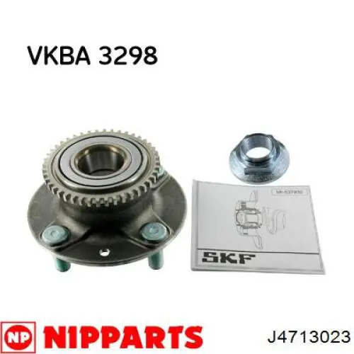 Купить J4713023 Nipparts Задняя шпиндель