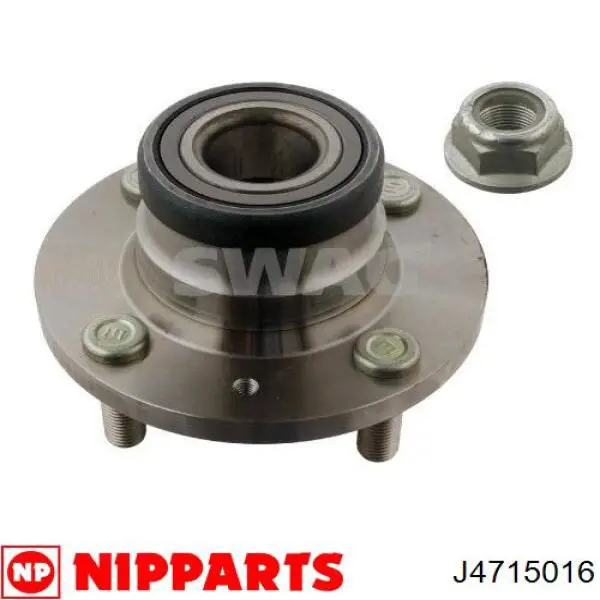 Ступицы задних колес Nipparts J4715016 цена, от 44.34 USD