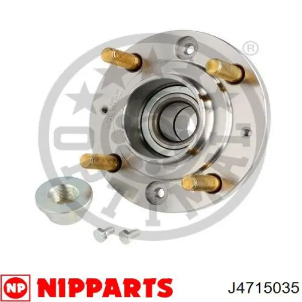 J4715035 Nipparts Ступица задняя