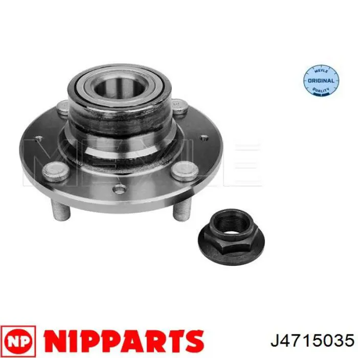 Купить J4715035 Nipparts Задняя шпиндель