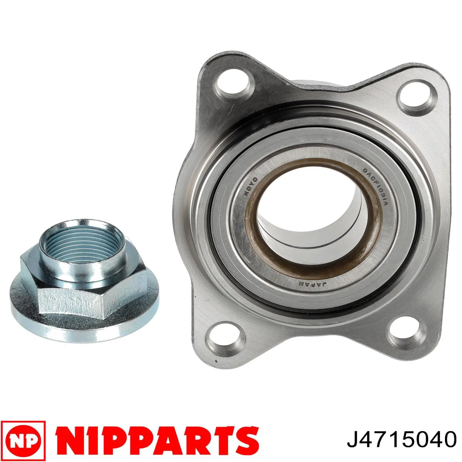 Купить J4715040 Nipparts Задняя шпиндель