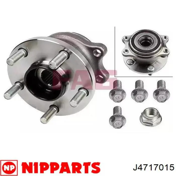 Ступицы задних колес Subaru 28473AG00B цена, от 83.18 USD